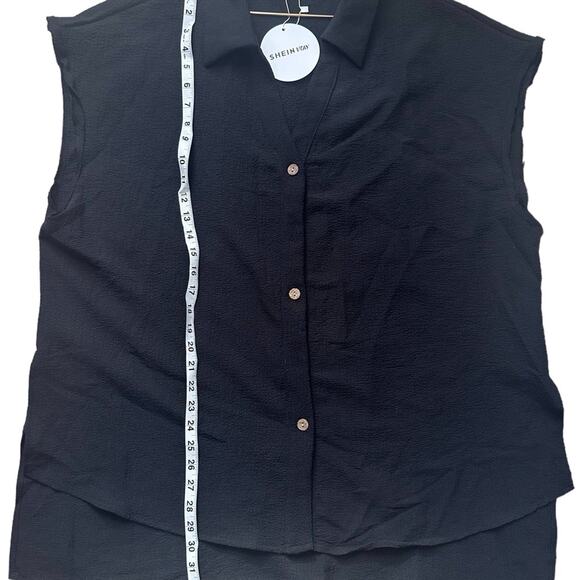 Shein Vacay black top coverup size 1X new with tag - Picture 5 of 5